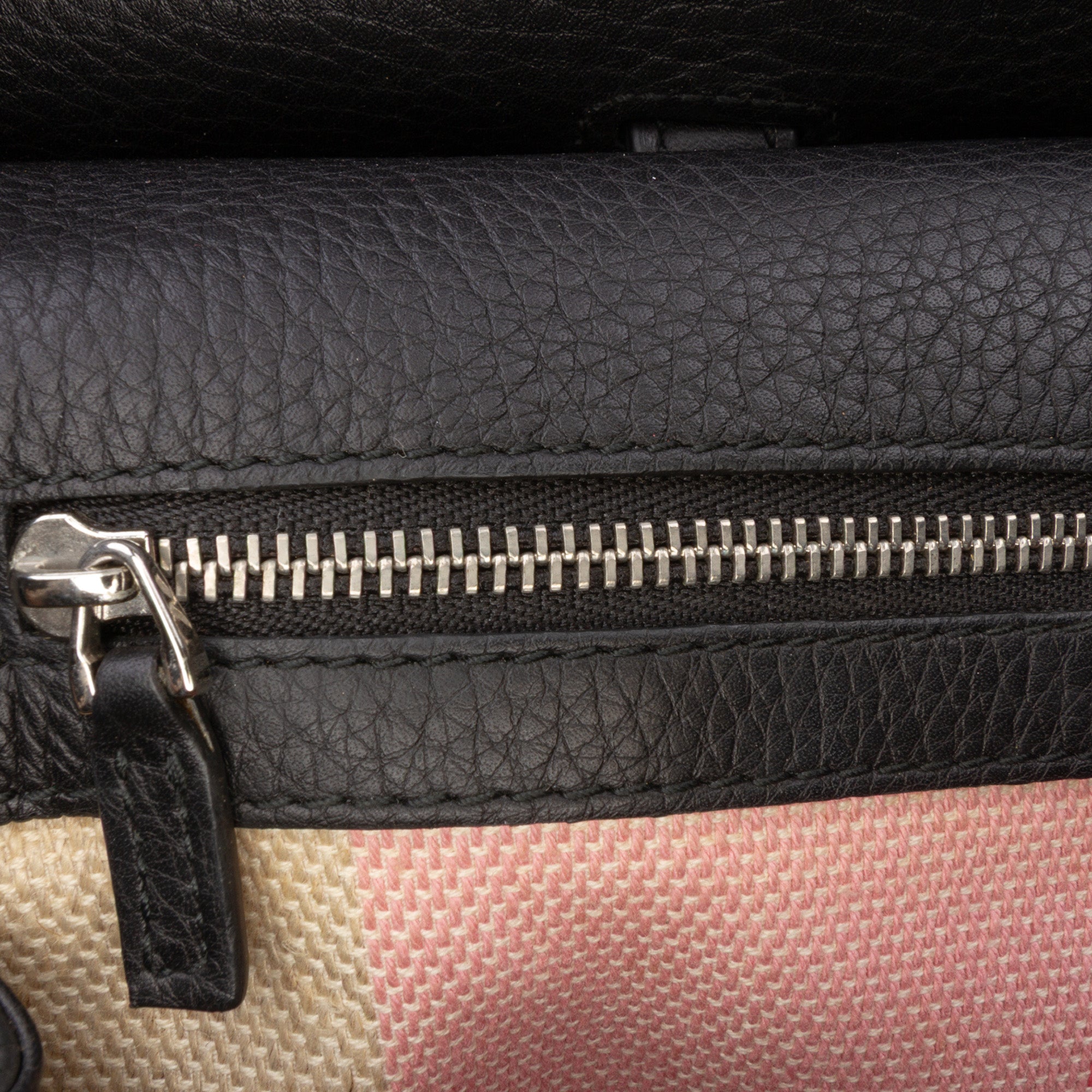 Large Leather Bamboo Daily Satchel
