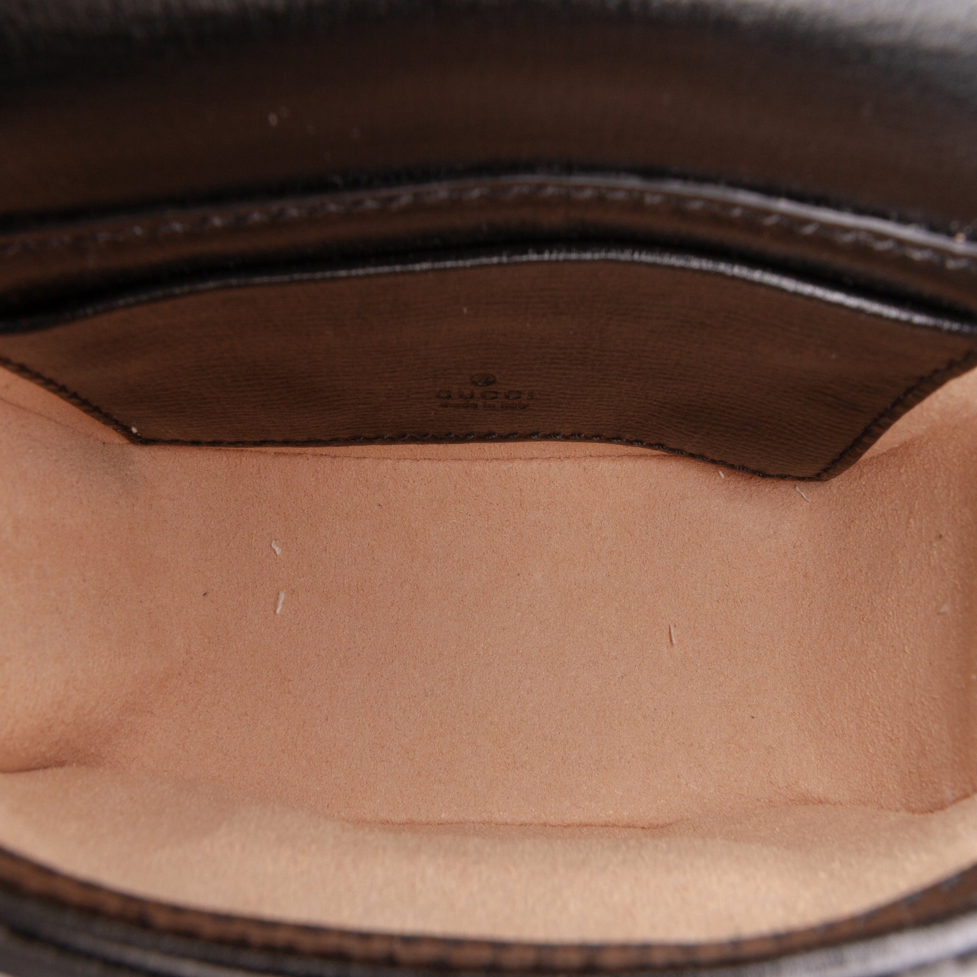 Mini Leather Horsebit 1955 Web Satchel