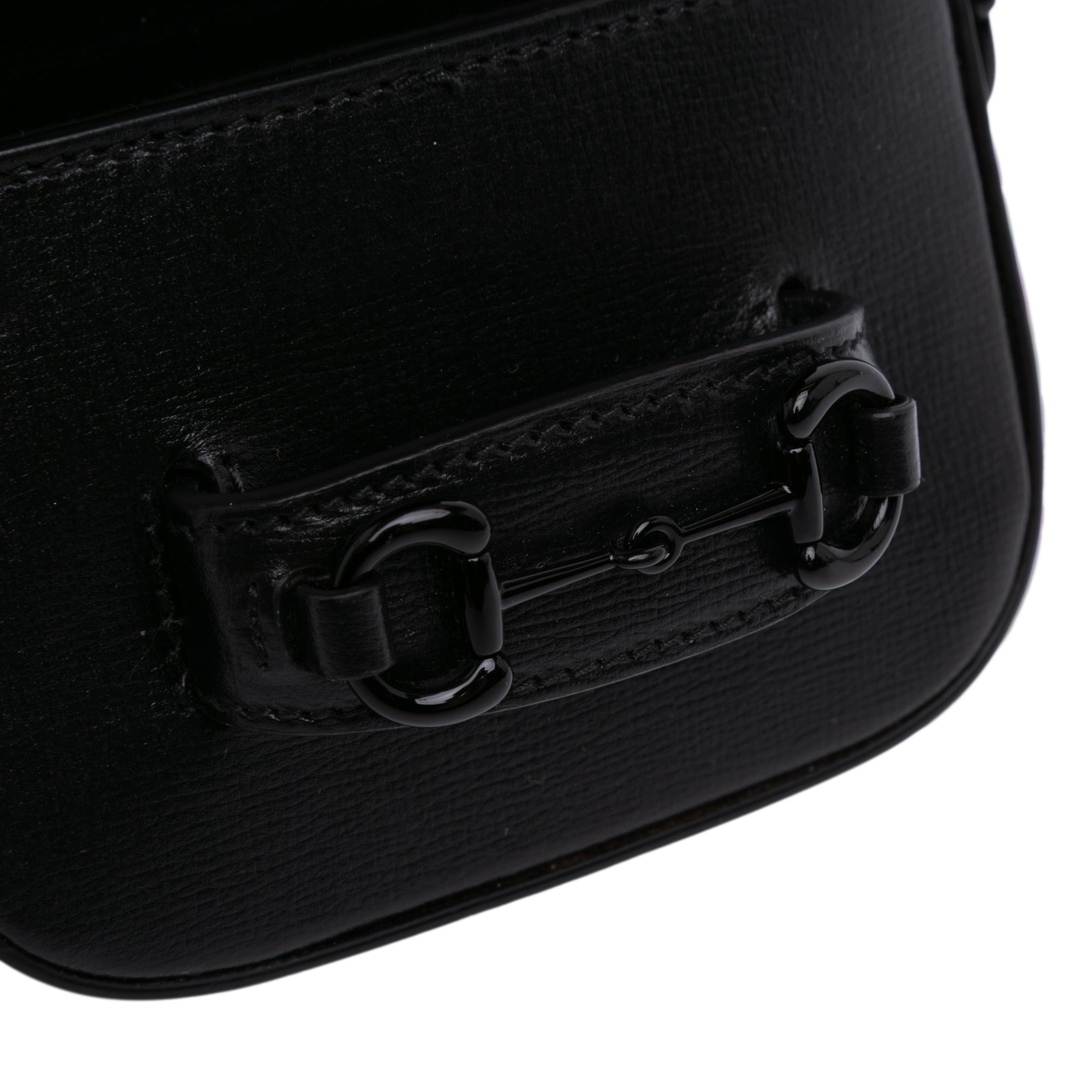 Mini Leather Horsebit 1955 Web Satchel