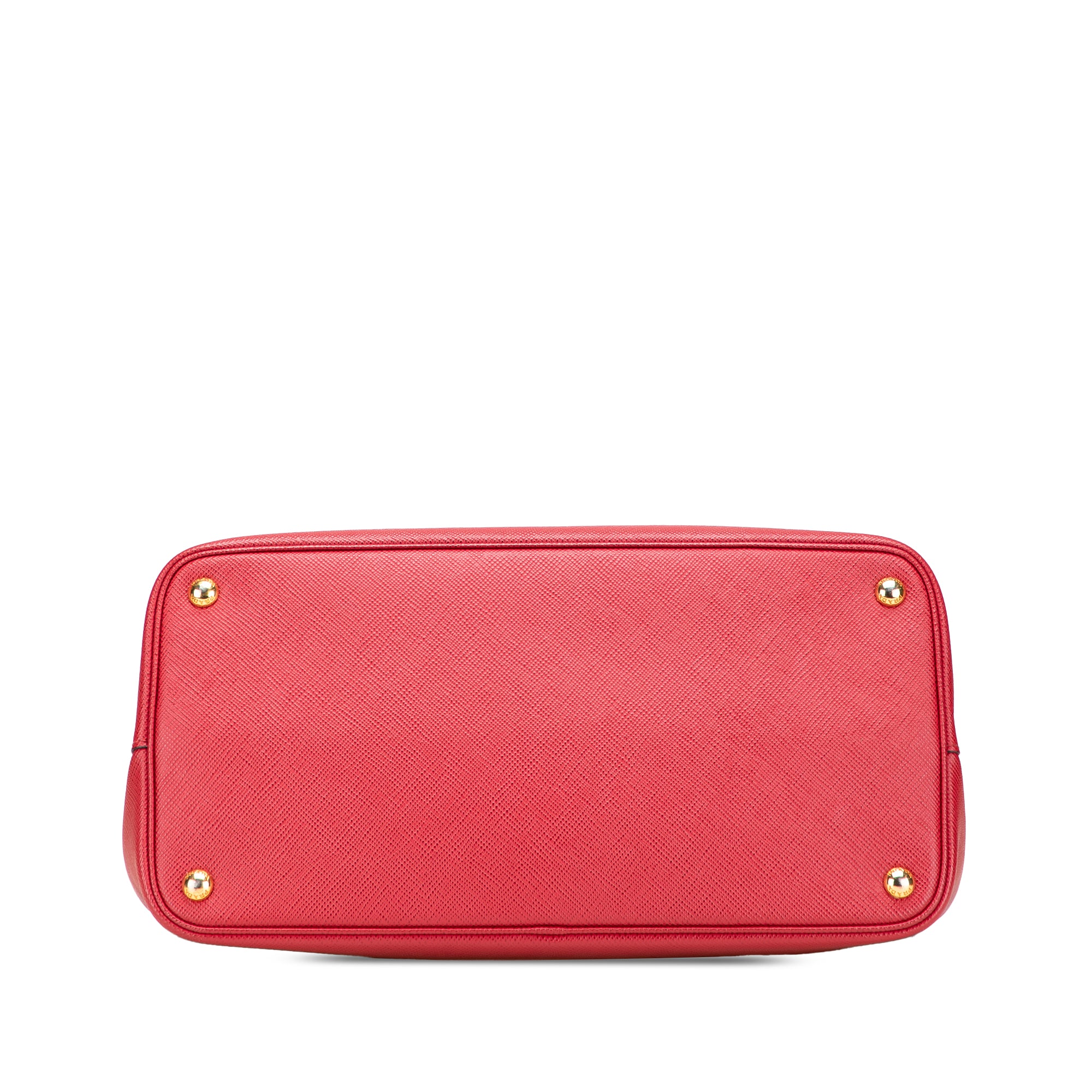 Medium Saffiano Cuir Double Satchel