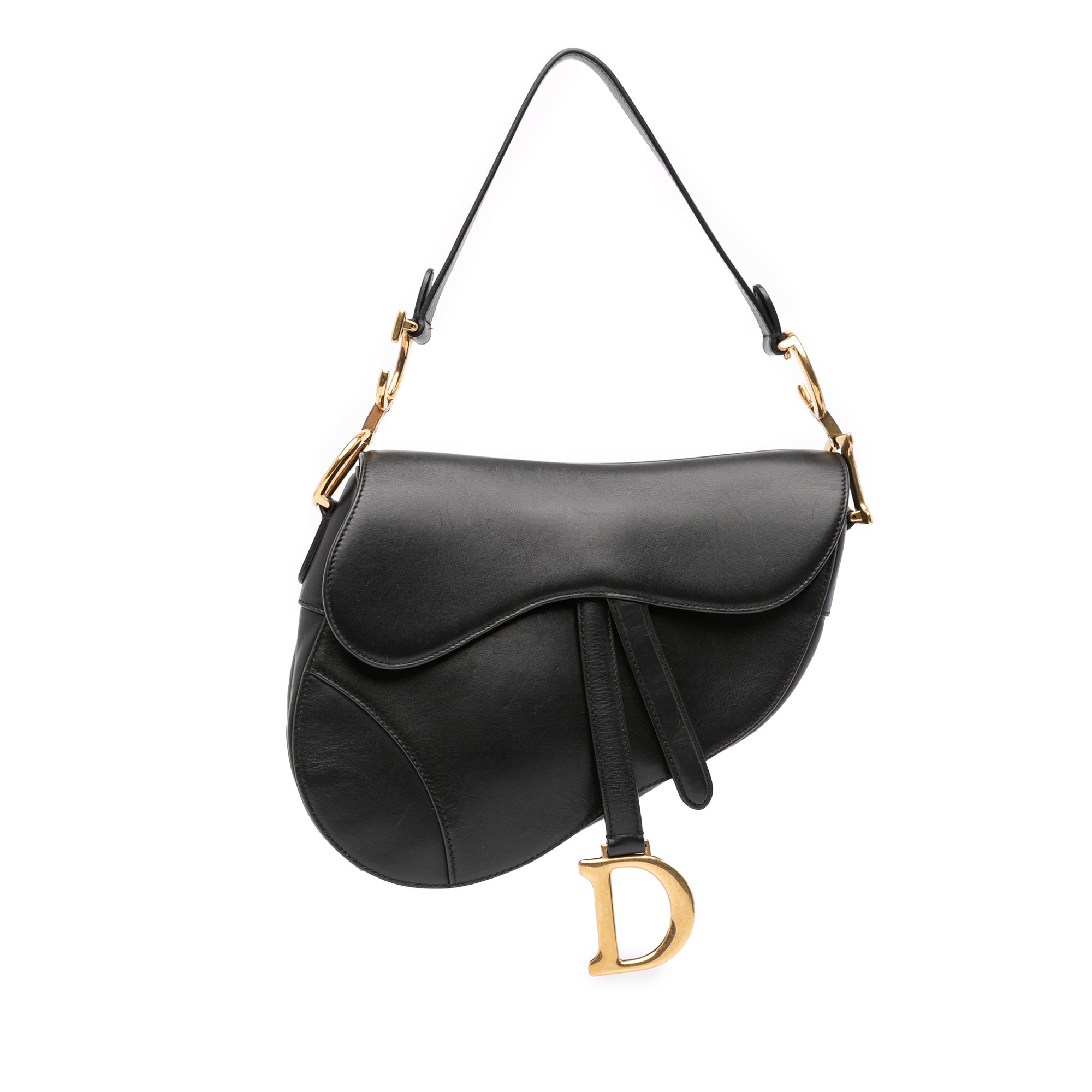 Smooth Calfskin Saddle Bag