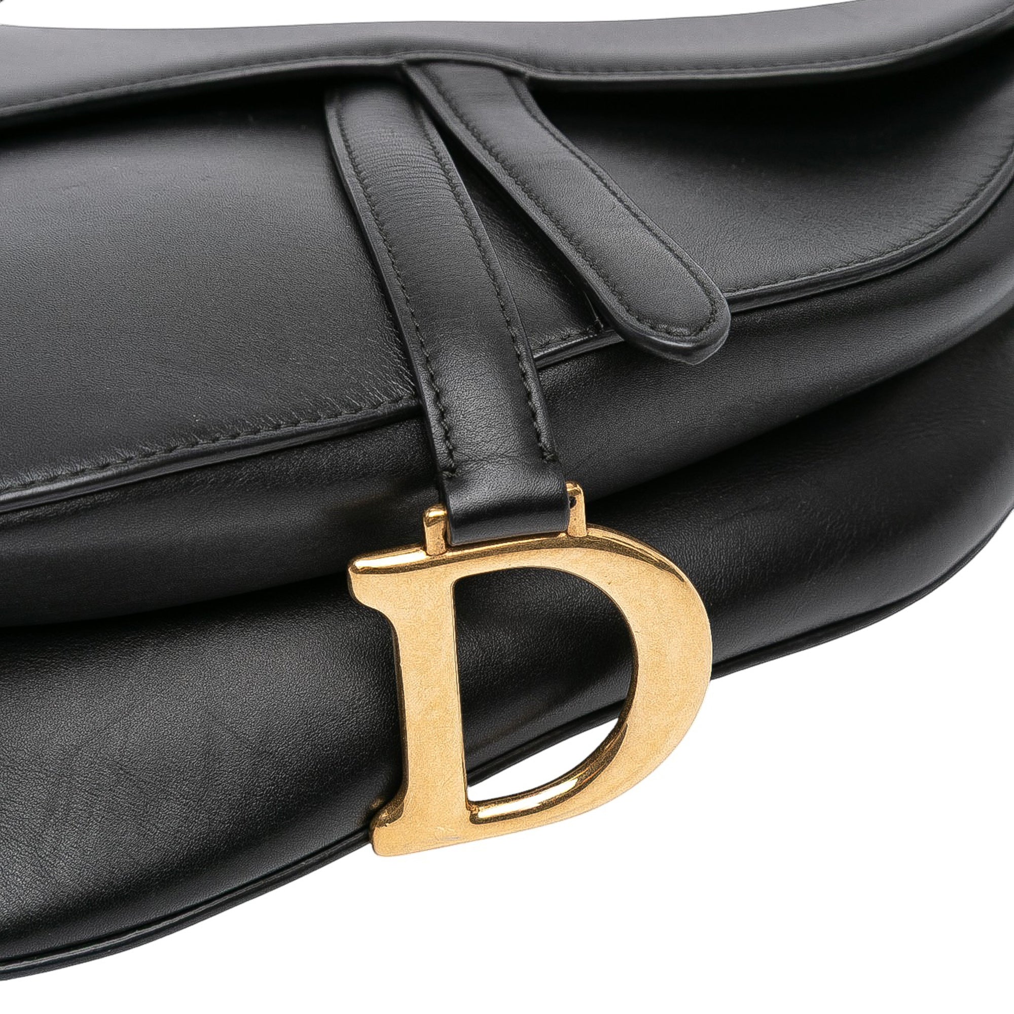 Smooth Calfskin Saddle Bag