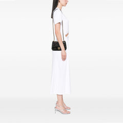 Mini Rectangular Quilted Denim Mood Flap