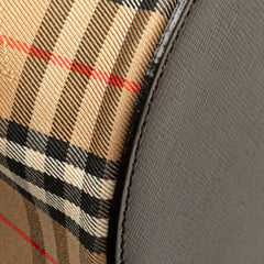 Haymarket Check Canvas Vanity Bag