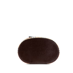 Haymarket Check Canvas Vanity Bag