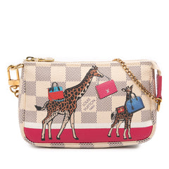 Damier Azur Giraffe Mini Pochette Accessoires