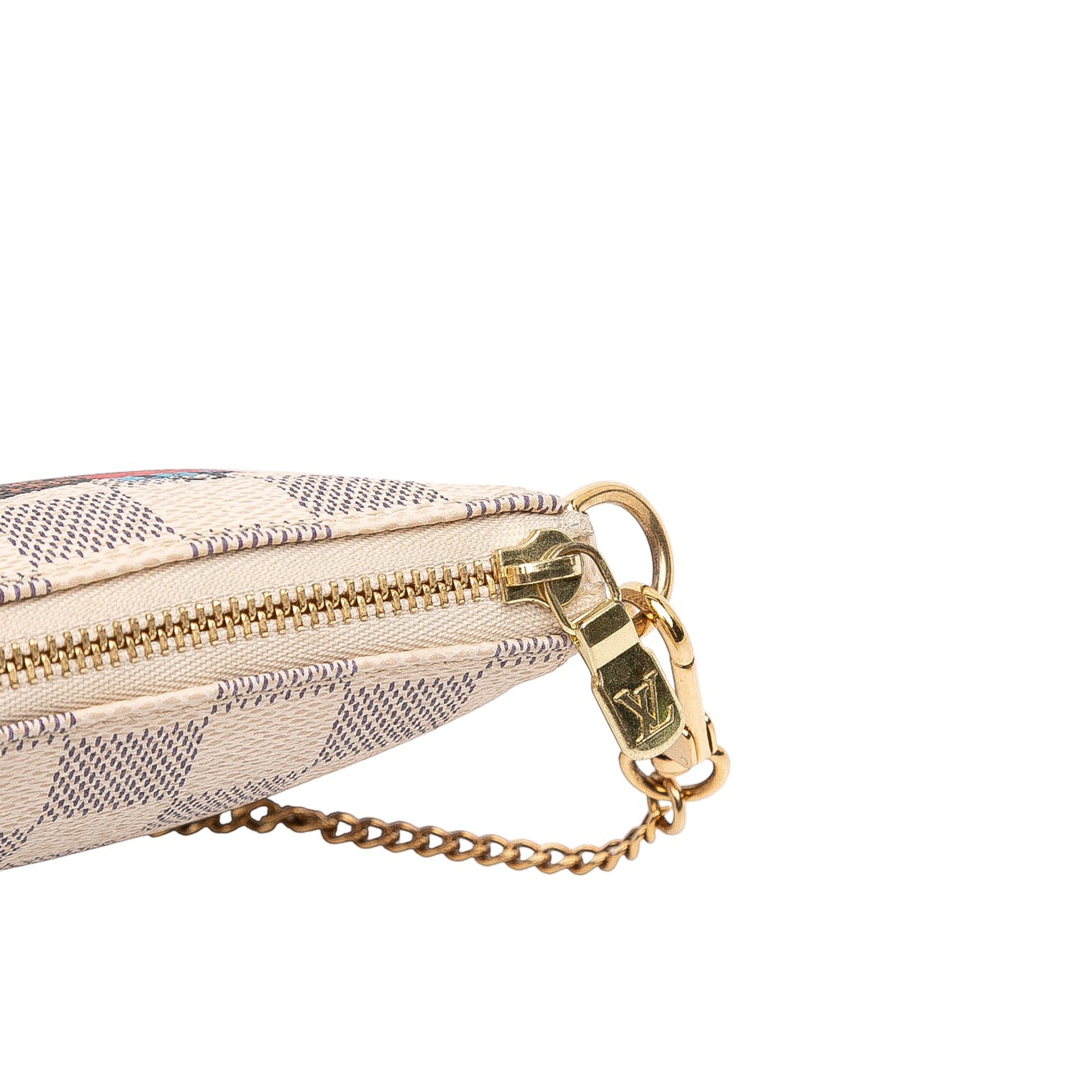 Damier Azur Giraffe Mini Pochette Accessoires