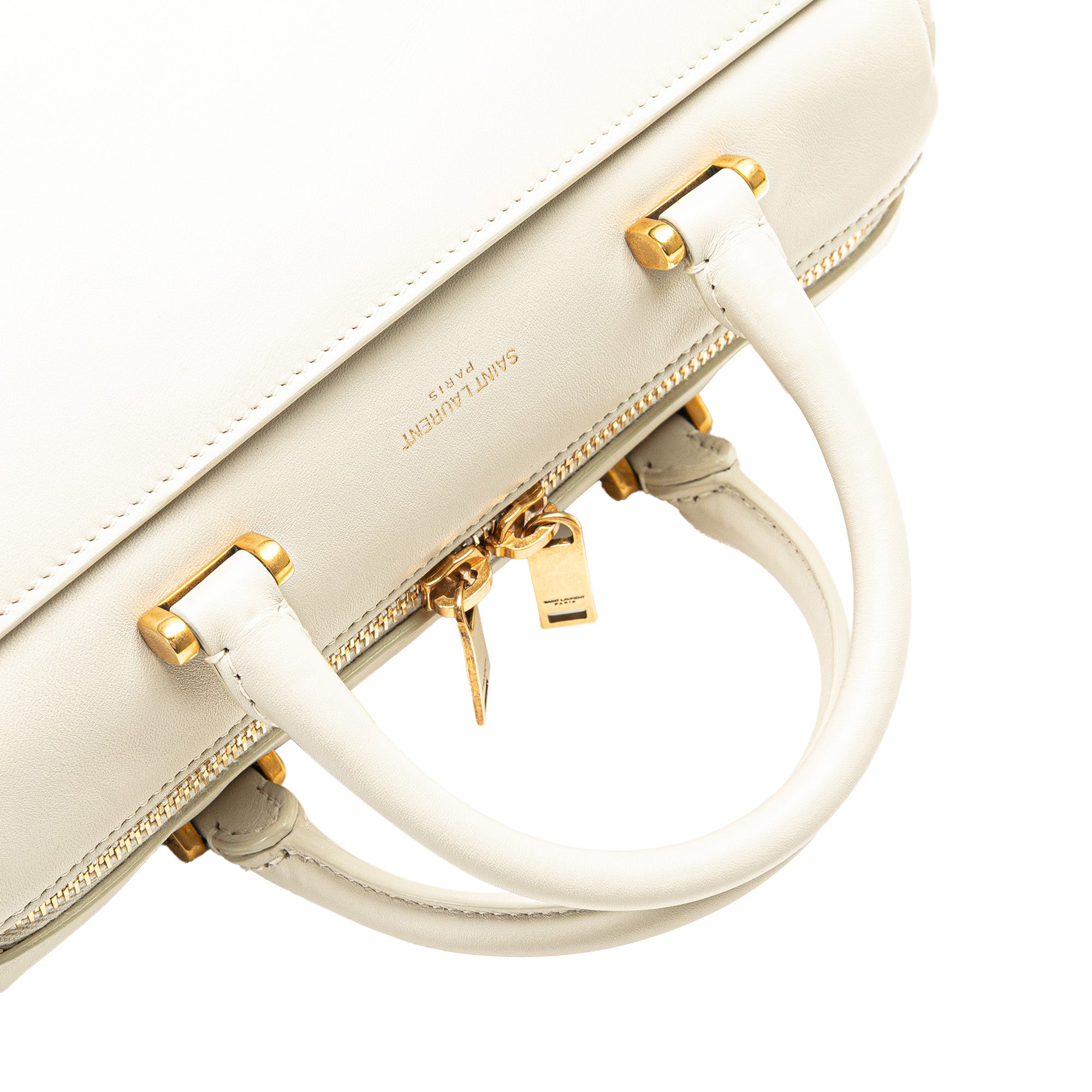 Baby Leather Classic Duffle Satchel