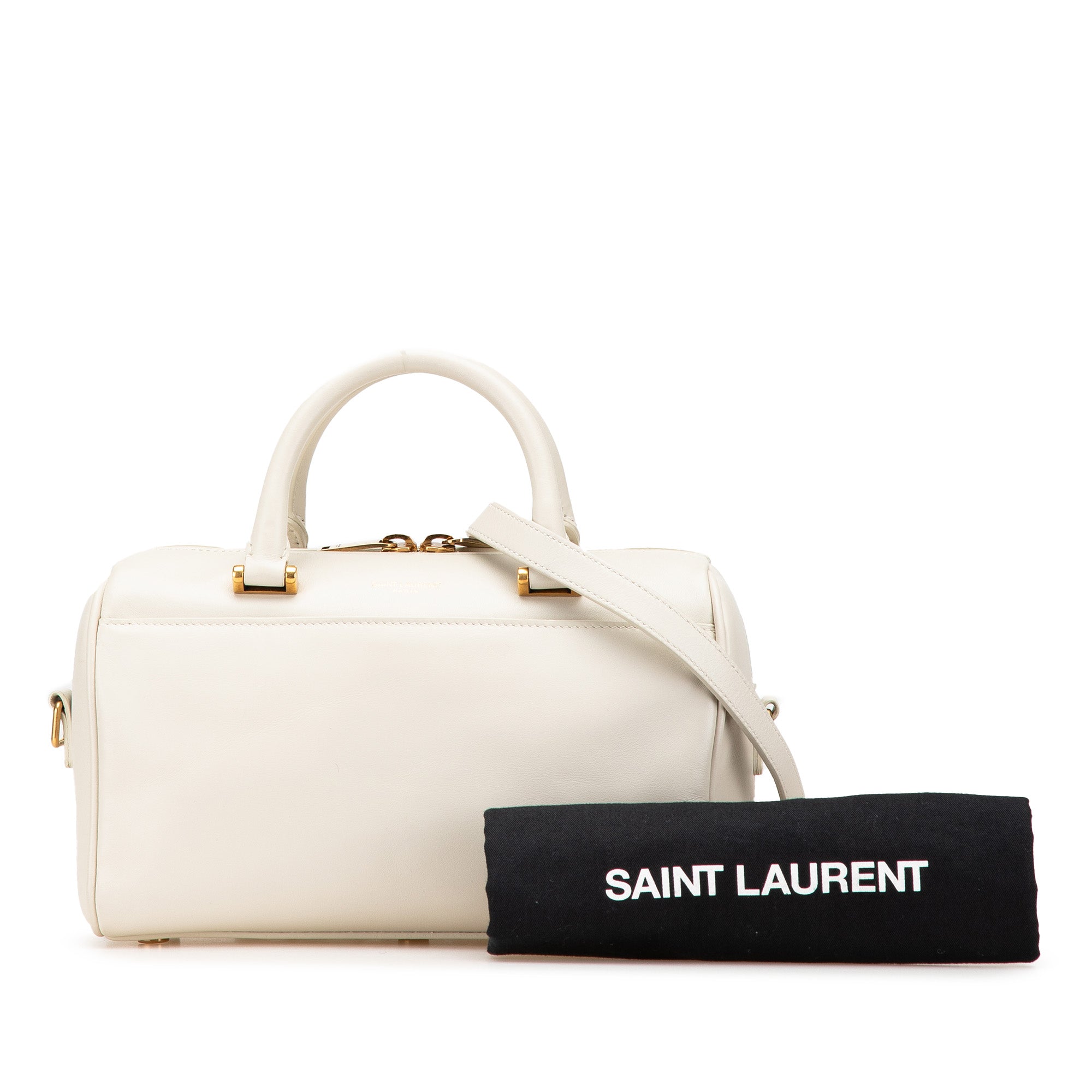 Baby Leather Classic Duffle Satchel