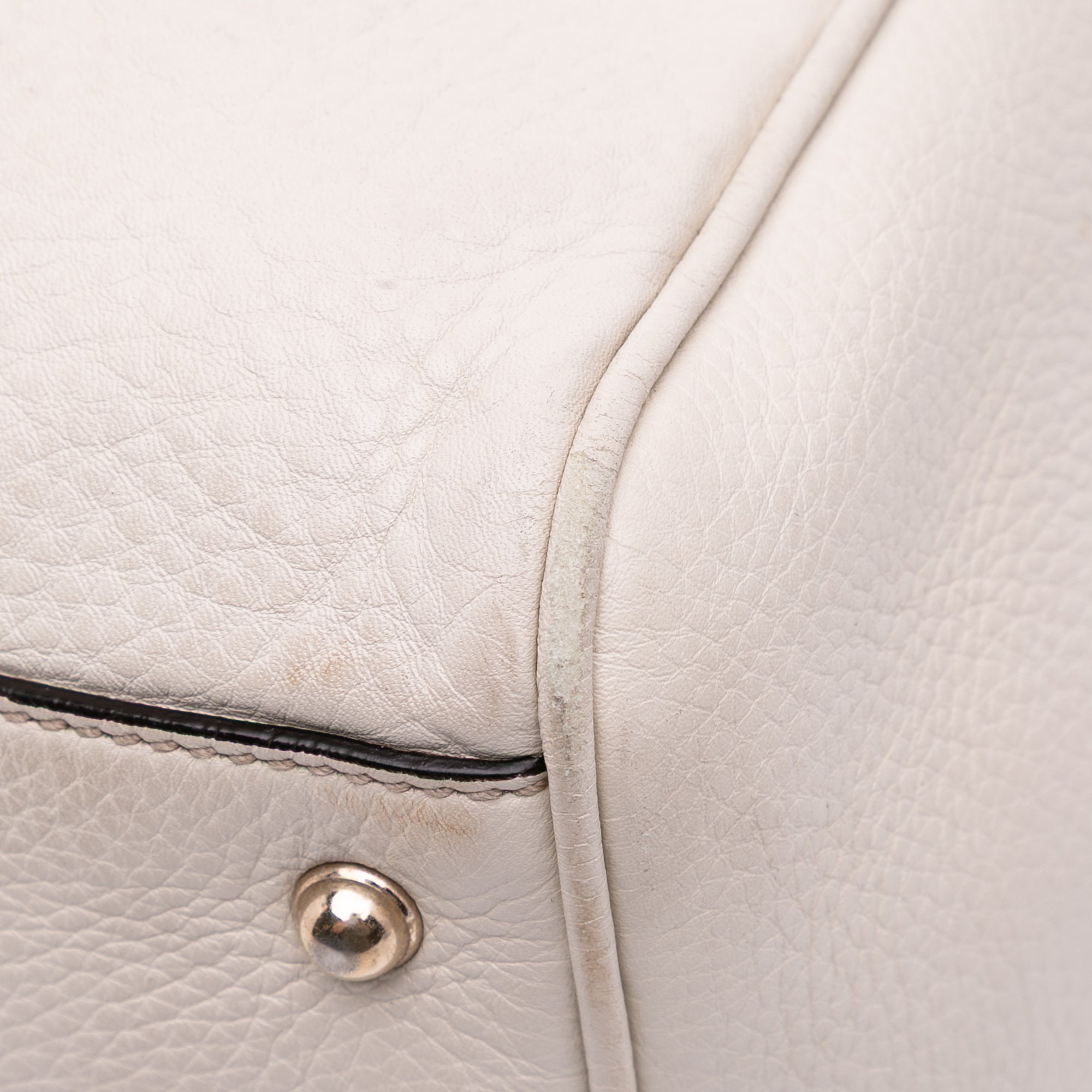Medium Leather Bamboo Diana Tote