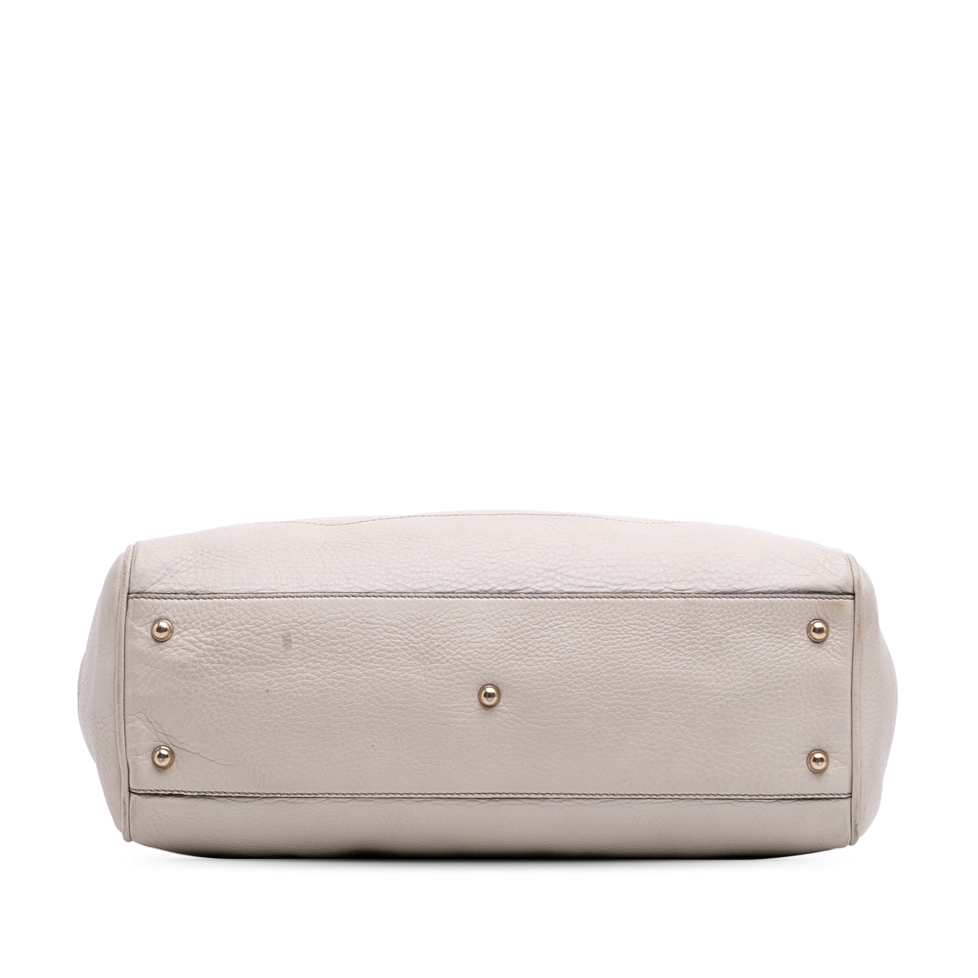 Medium Leather Bamboo Diana Tote