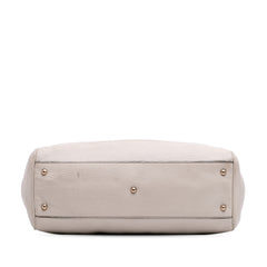 Medium Leather Bamboo Diana Tote