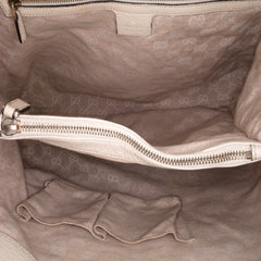 Medium Leather Bamboo Diana Tote