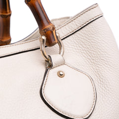 Medium Leather Bamboo Diana Tote