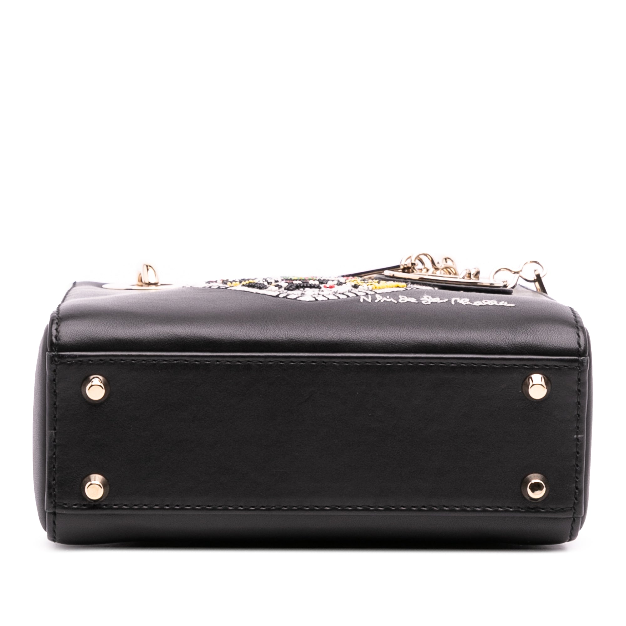 Niki De Saint Phalle Mini Calfskin Heart Lady Dior