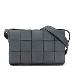 Calfskin Intrecciato Cassette Crossbody