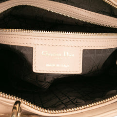 Large Lambskin Cannage Lady Dior