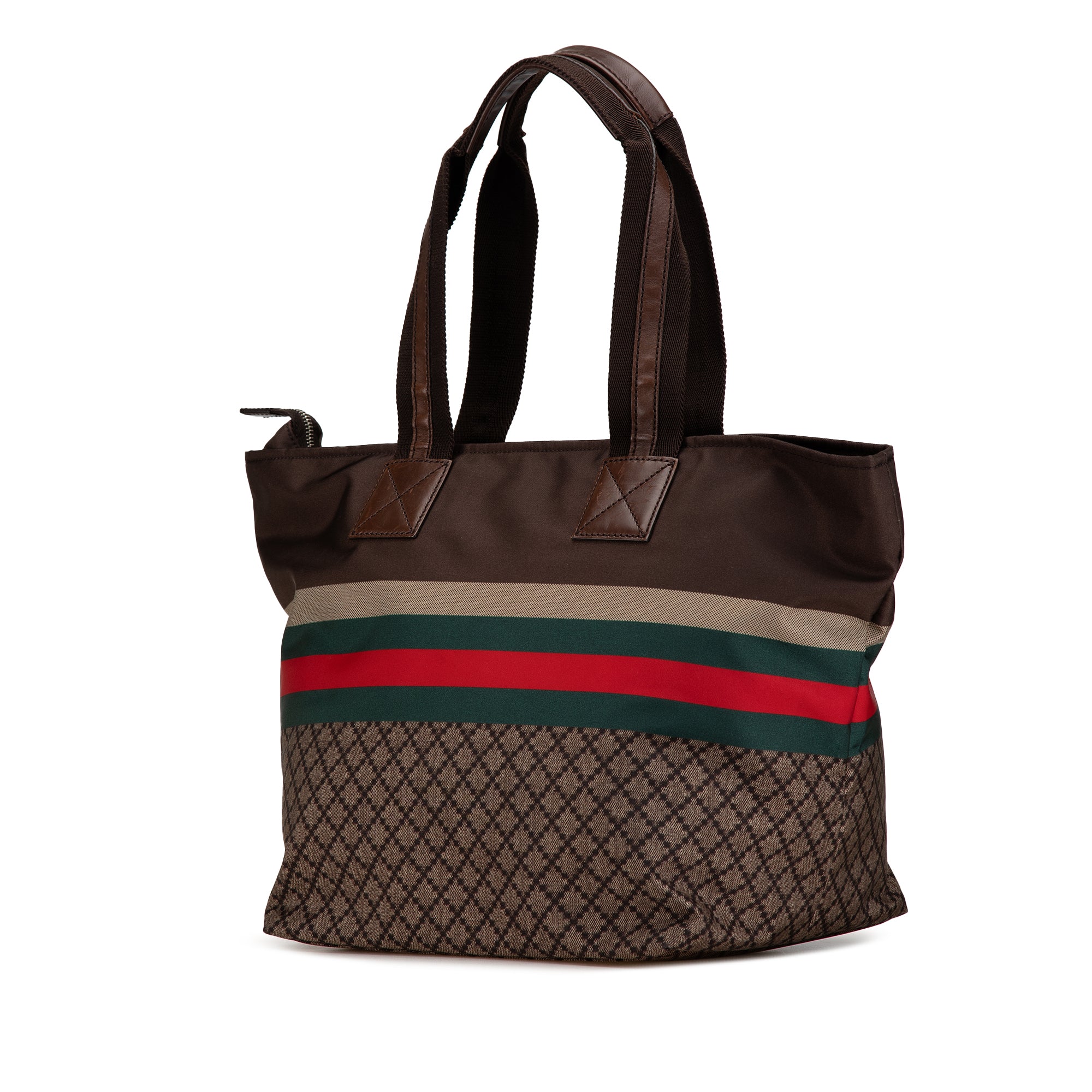 Diamante Nylon Web Tote