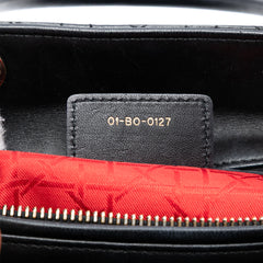 Medium Lambskin Cannage Lady Dior