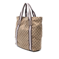 GG Canvas Web Tote