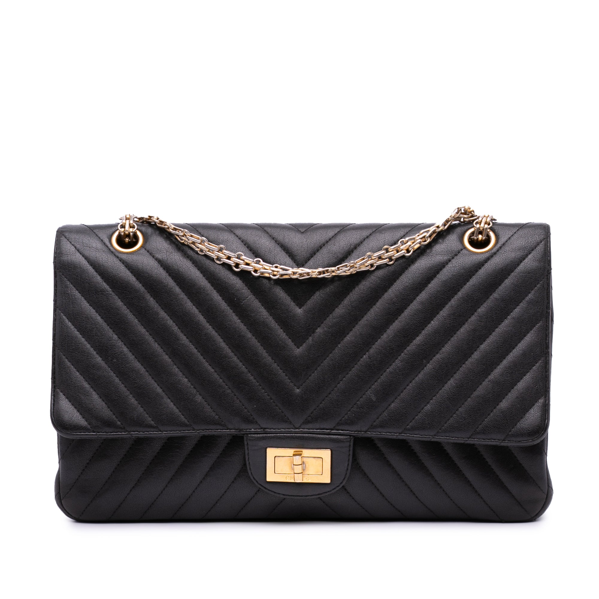 Reissue 2.55 Chevron Sheepskin Double Flap 227