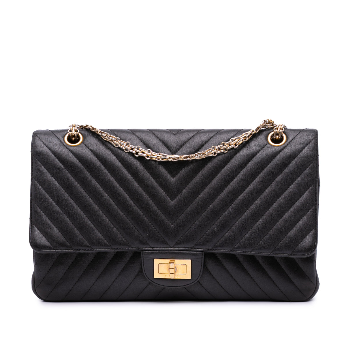 Reissue 2.55 Chevron Sheepskin Double Flap 227