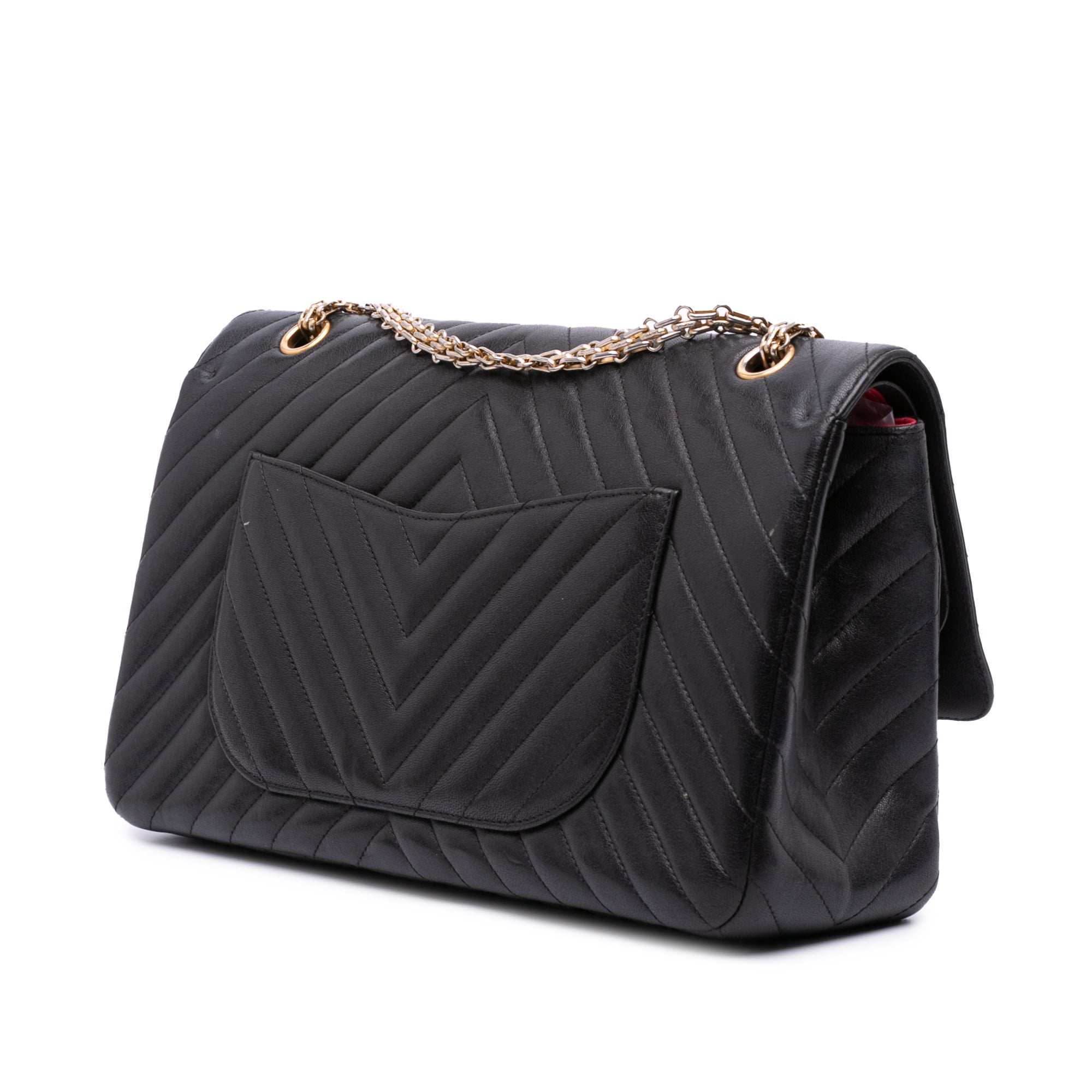 Reissue 2.55 Chevron Sheepskin Double Flap 227