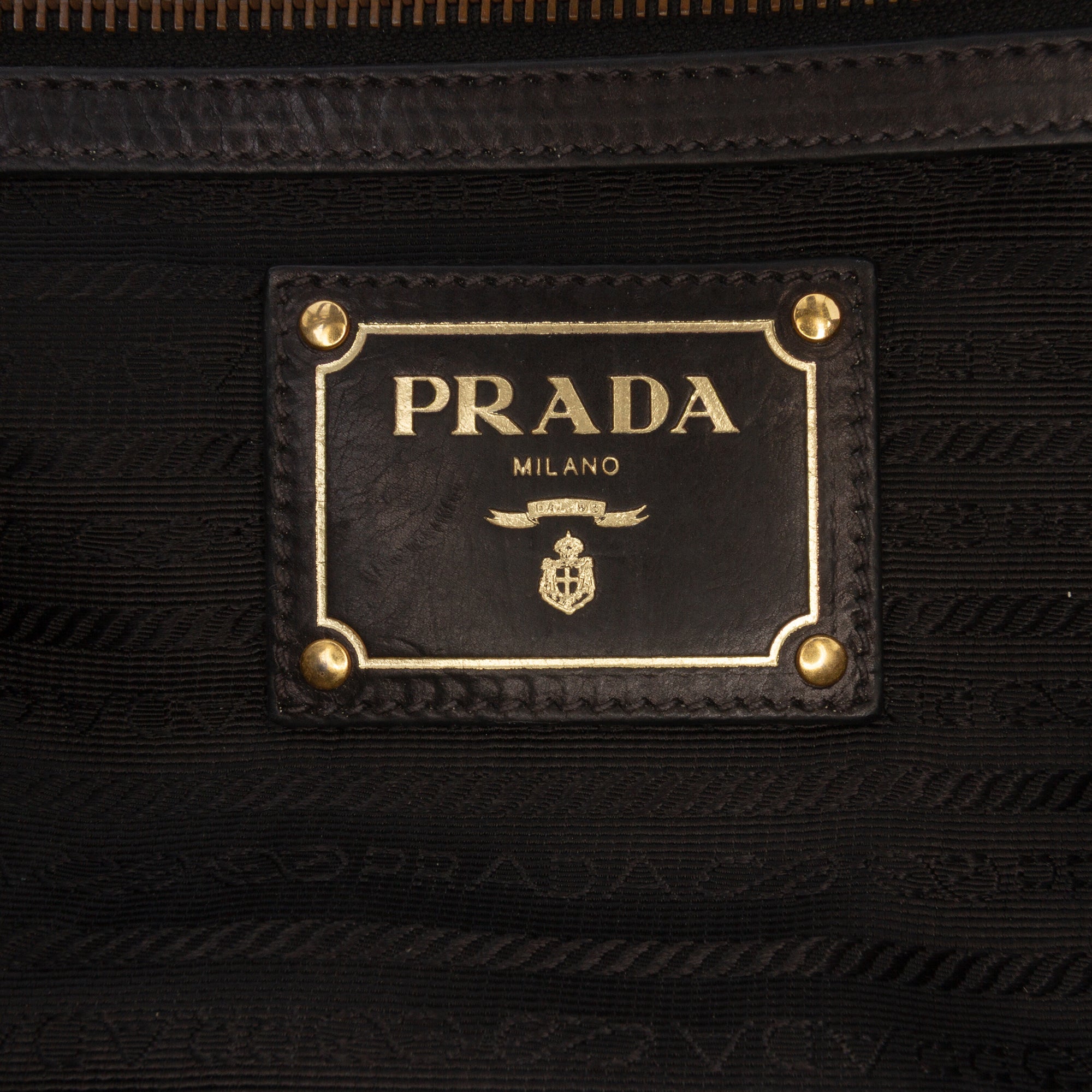 Glace Calf Studded Satchel