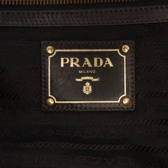 Glace Calf Studded Satchel