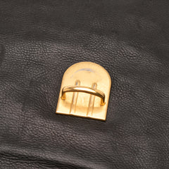 Glace Calf Studded Satchel