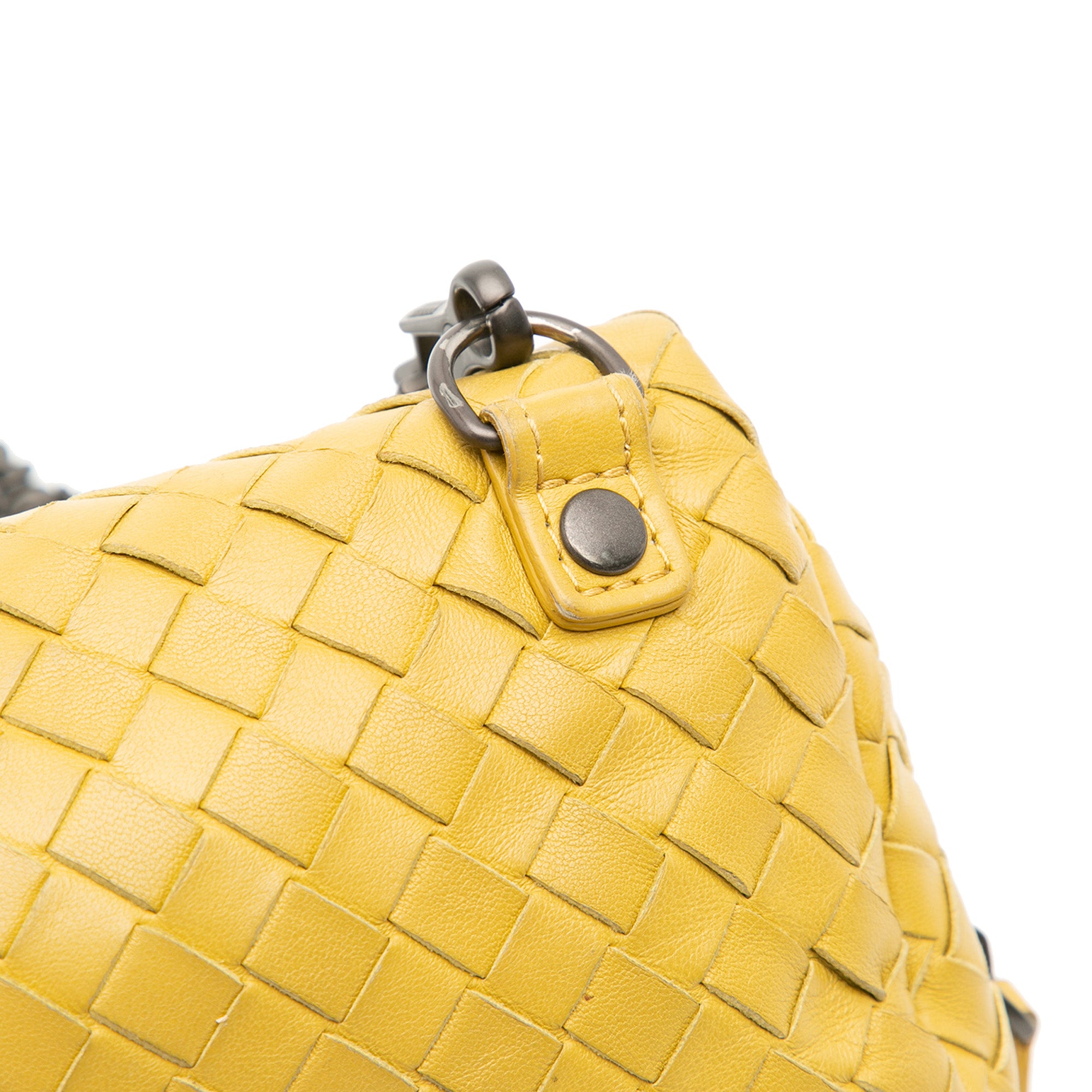 Mini Nappa Intrecciato Expandable Chain Flap Crossbody