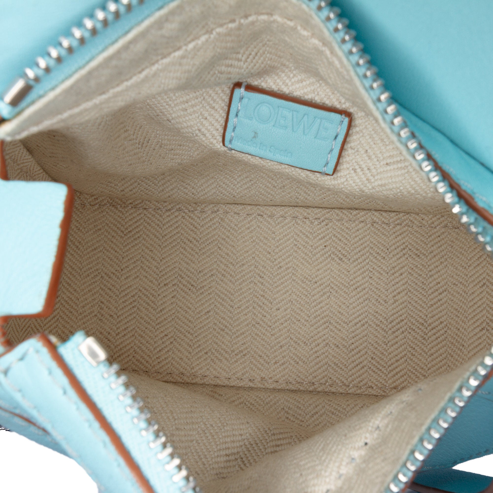 Nano Calfskin Puzzle Satchel