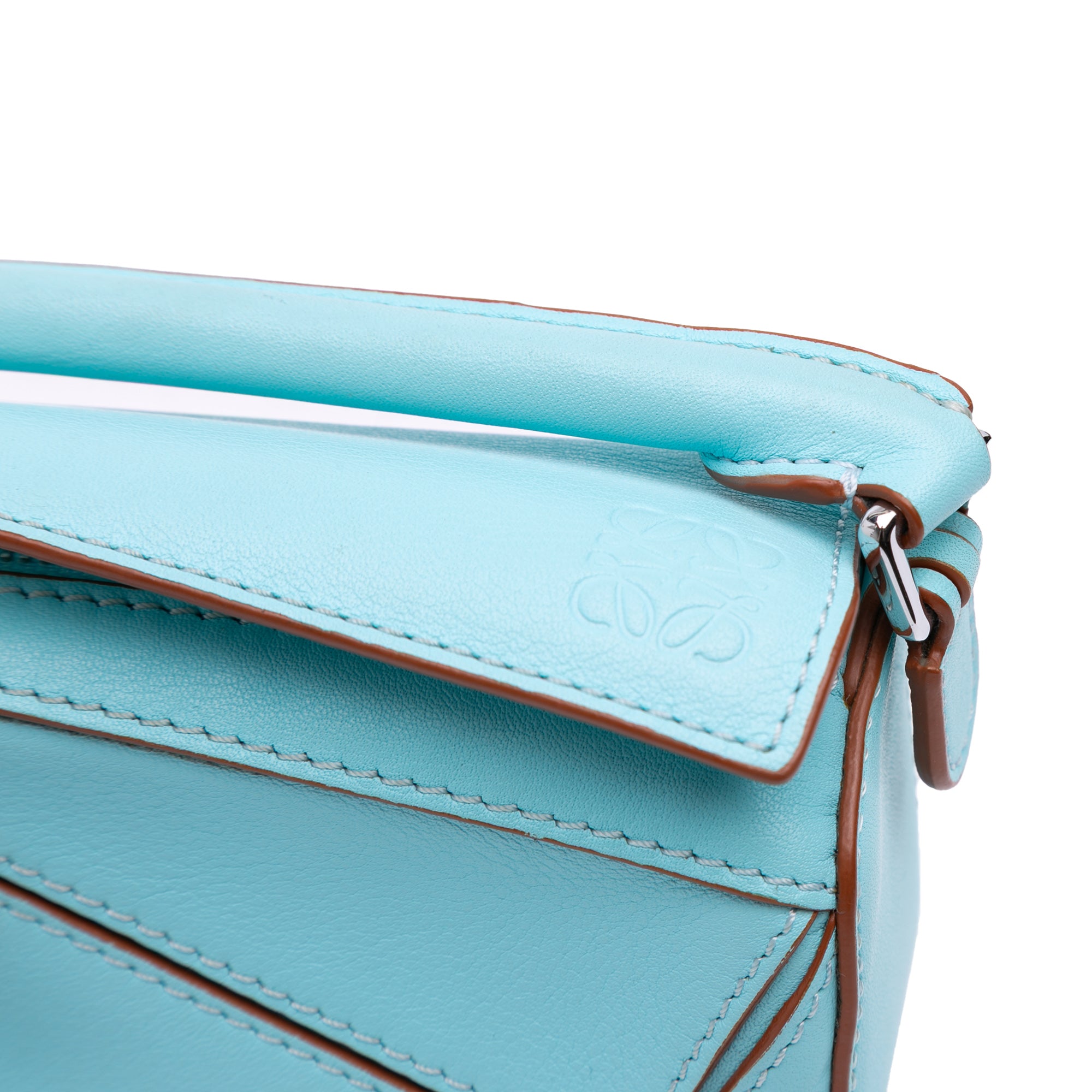 Nano Calfskin Puzzle Satchel