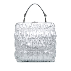 Gaufre Nappa Dressy Frame Top Bag_2