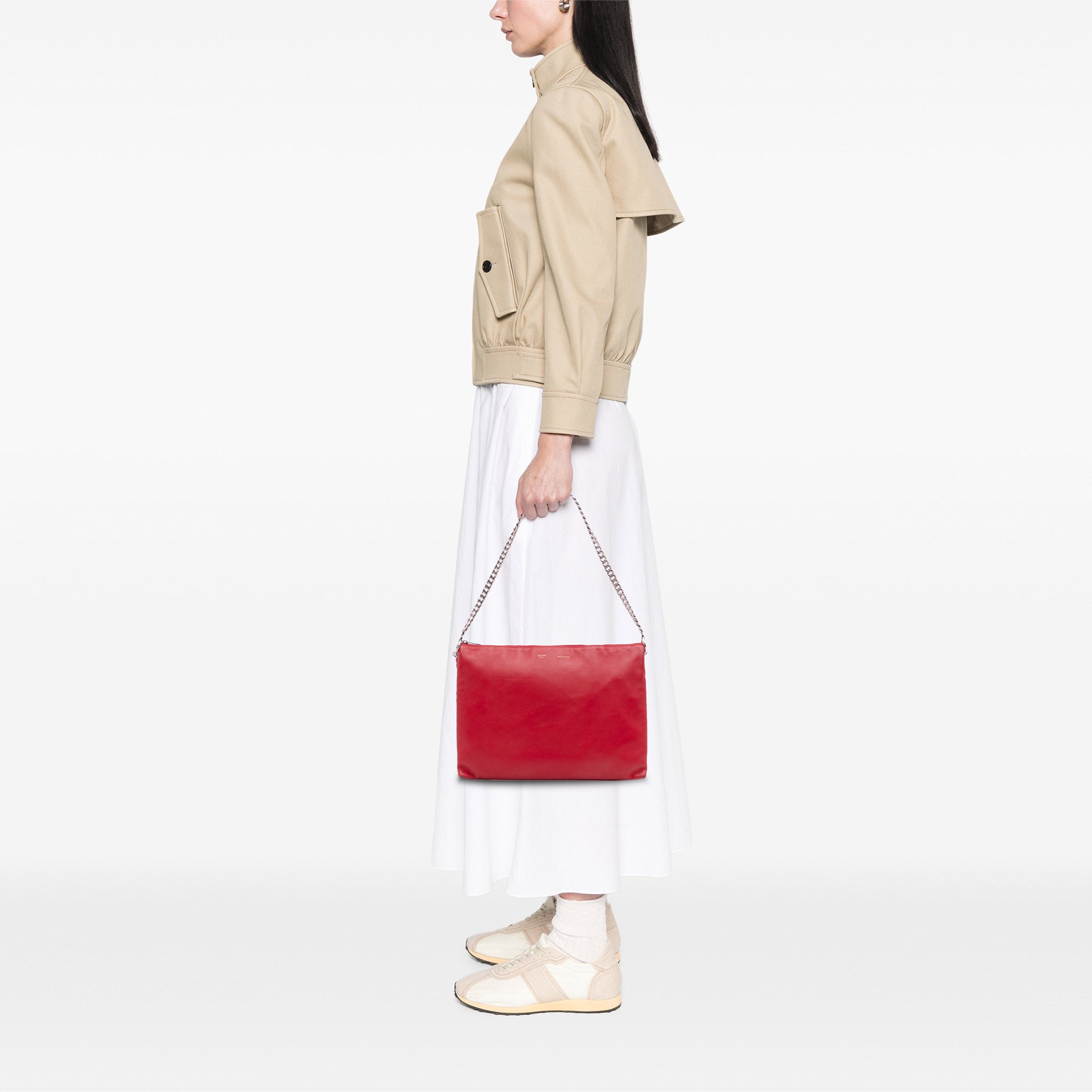 Lambskin Soft Trio Shoulder Bag
