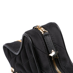 Quilted Satin Walk Of Fame Star Crossbody