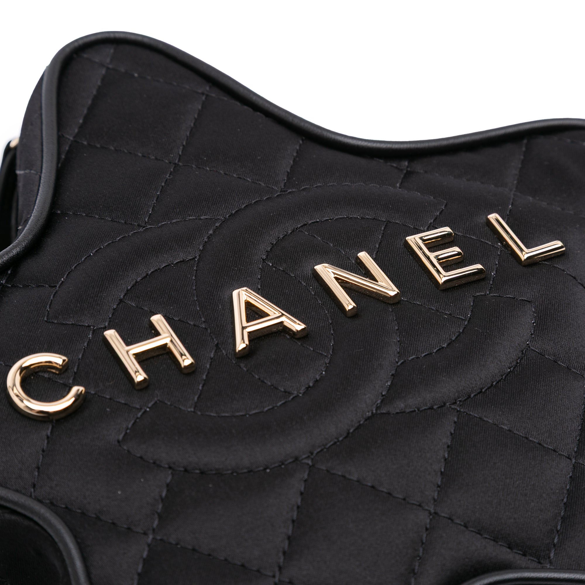 Quilted Satin Walk Of Fame Star Crossbody