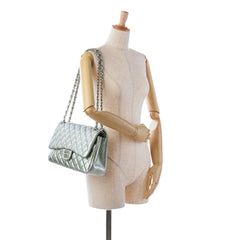 Jumbo Classic Lambskin Double Flap