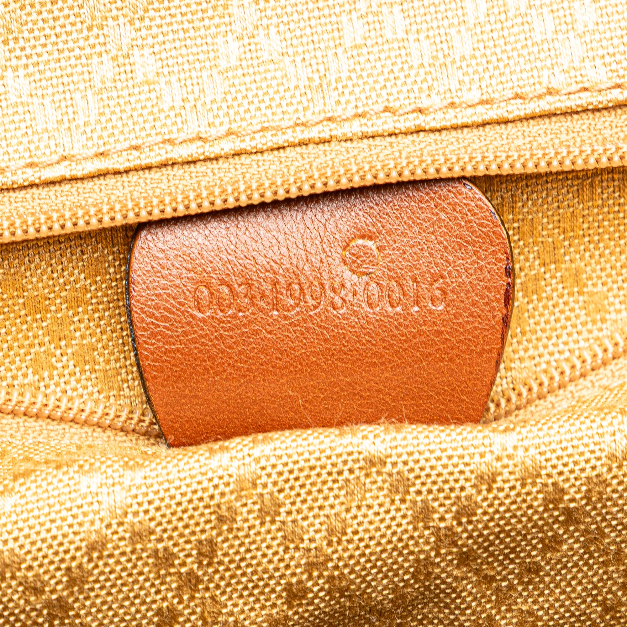 Leather Bamboo Drawstring Backpack