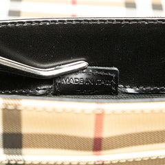 House Check Canvas Flap Crossbody