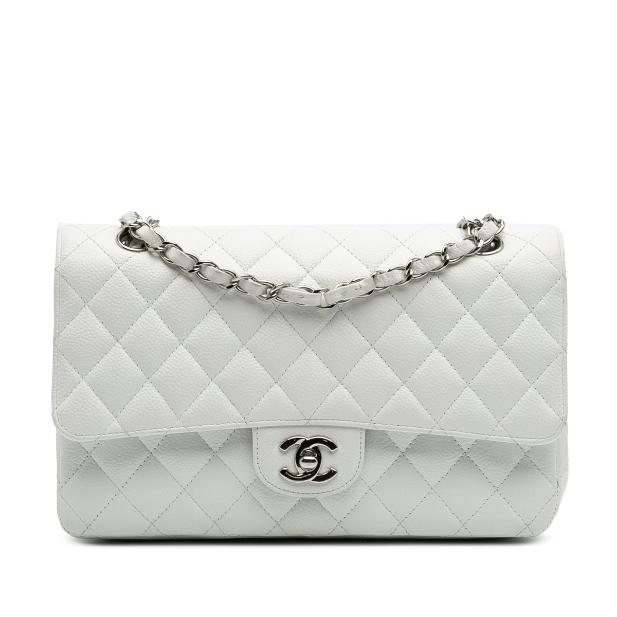 Medium Classic Caviar Double Flap