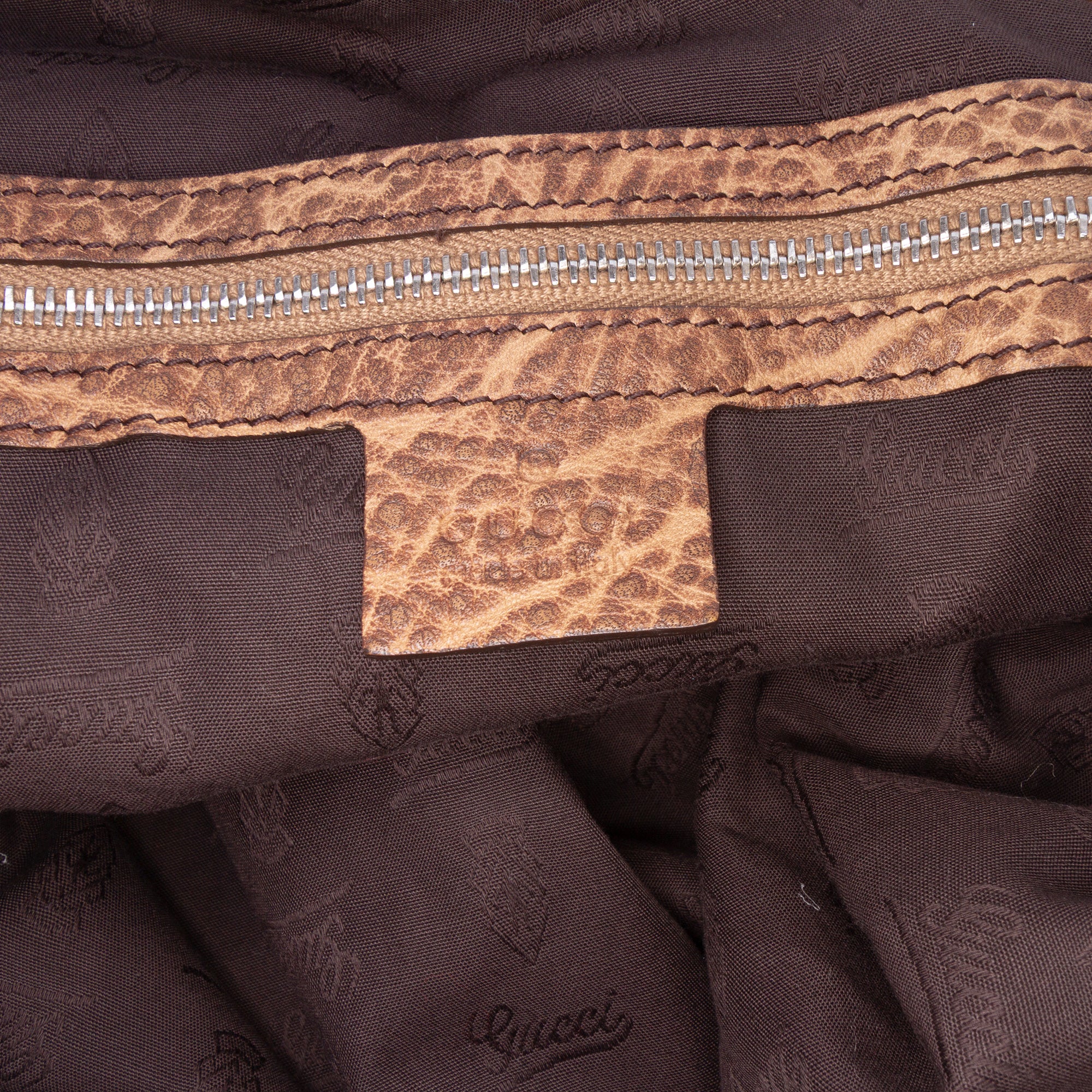 Large GG Canvas Bamboo Bar Tote