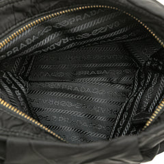 Tessuto Stropicciato Tassel Crossbody