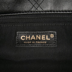 Medium Quilted Lambskin Pearl Studs Flap