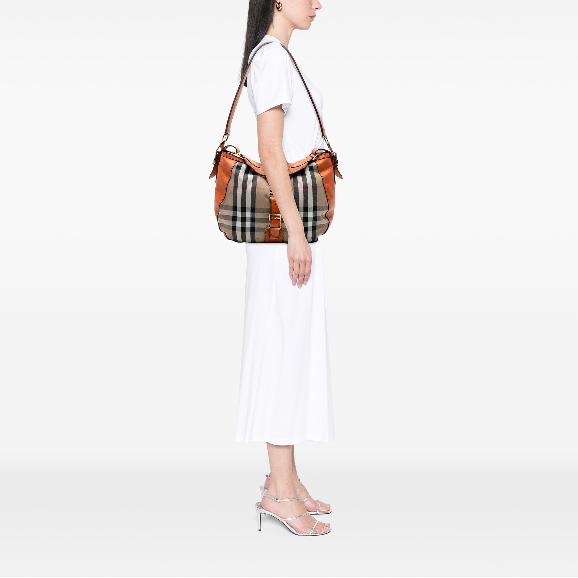 House Check Canvas Ashwood Hobo