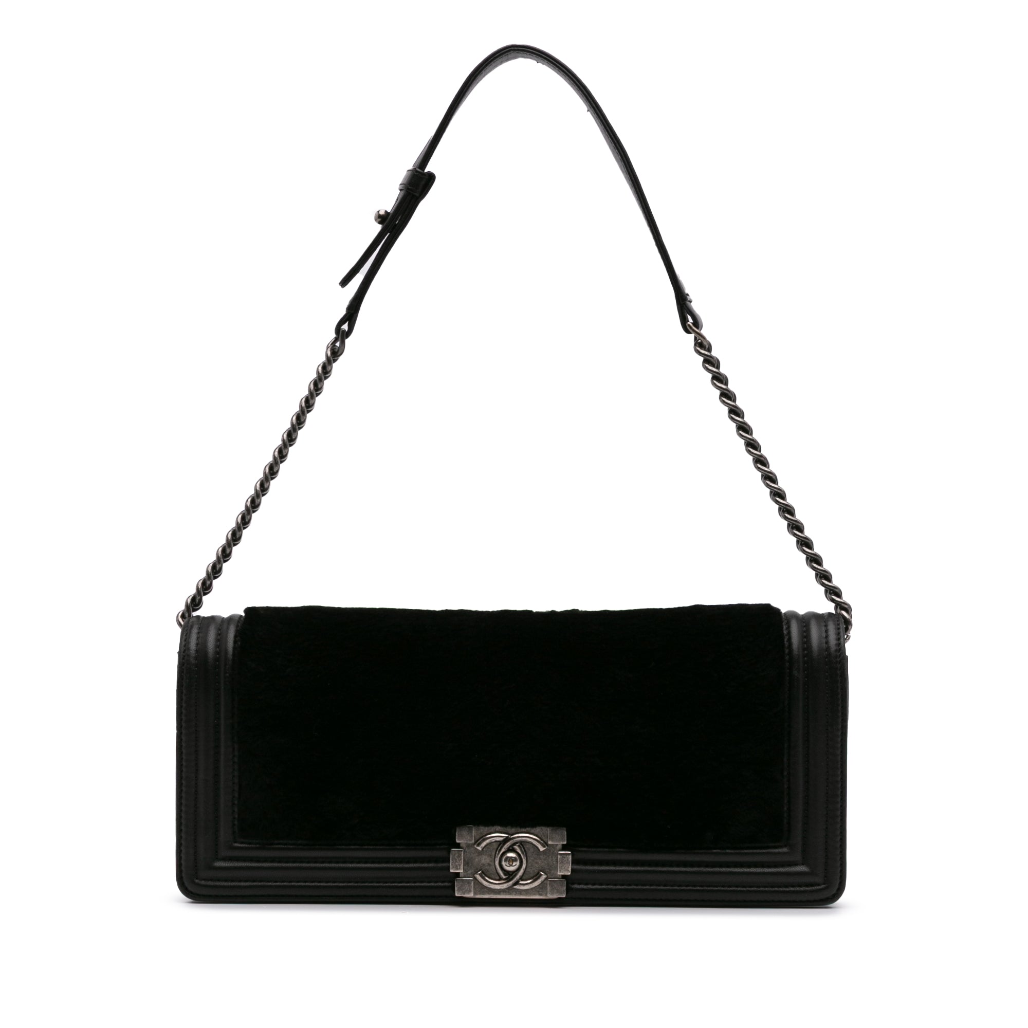 Shearling East West Boy Flap