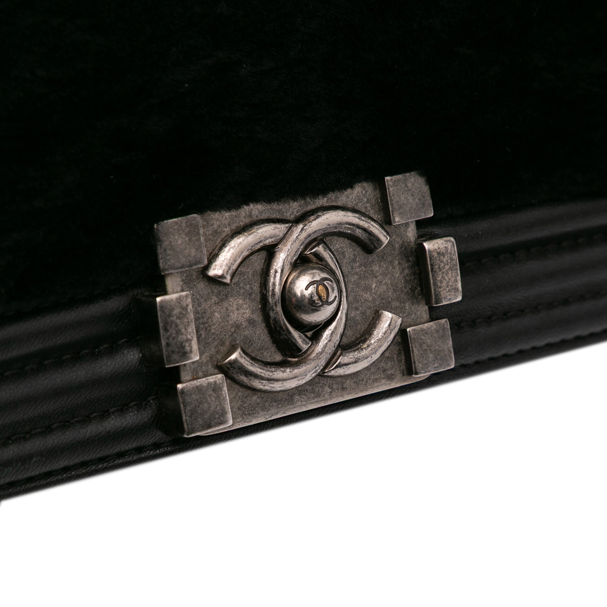 Shearling East West Boy Flap