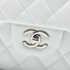 Jumbo Classic Caviar Double Flap