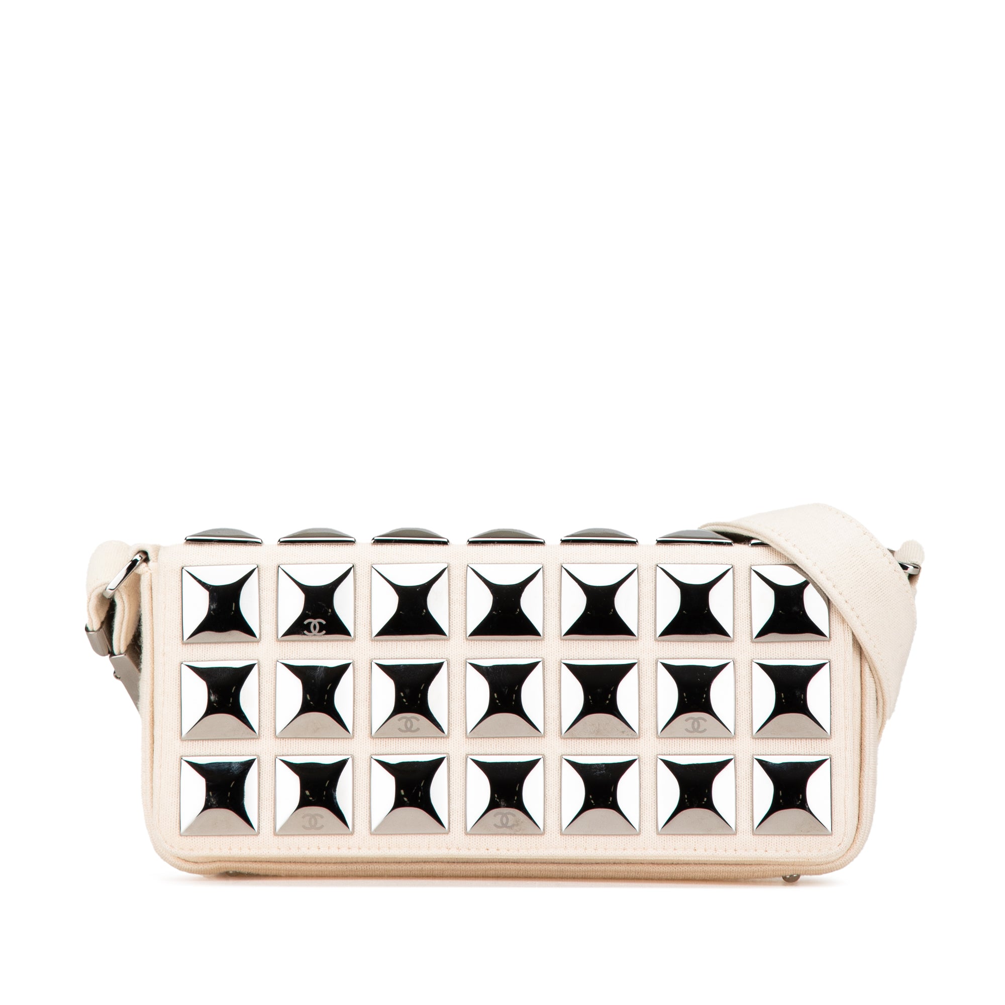 CC Jersey Pyramid Stud Flap