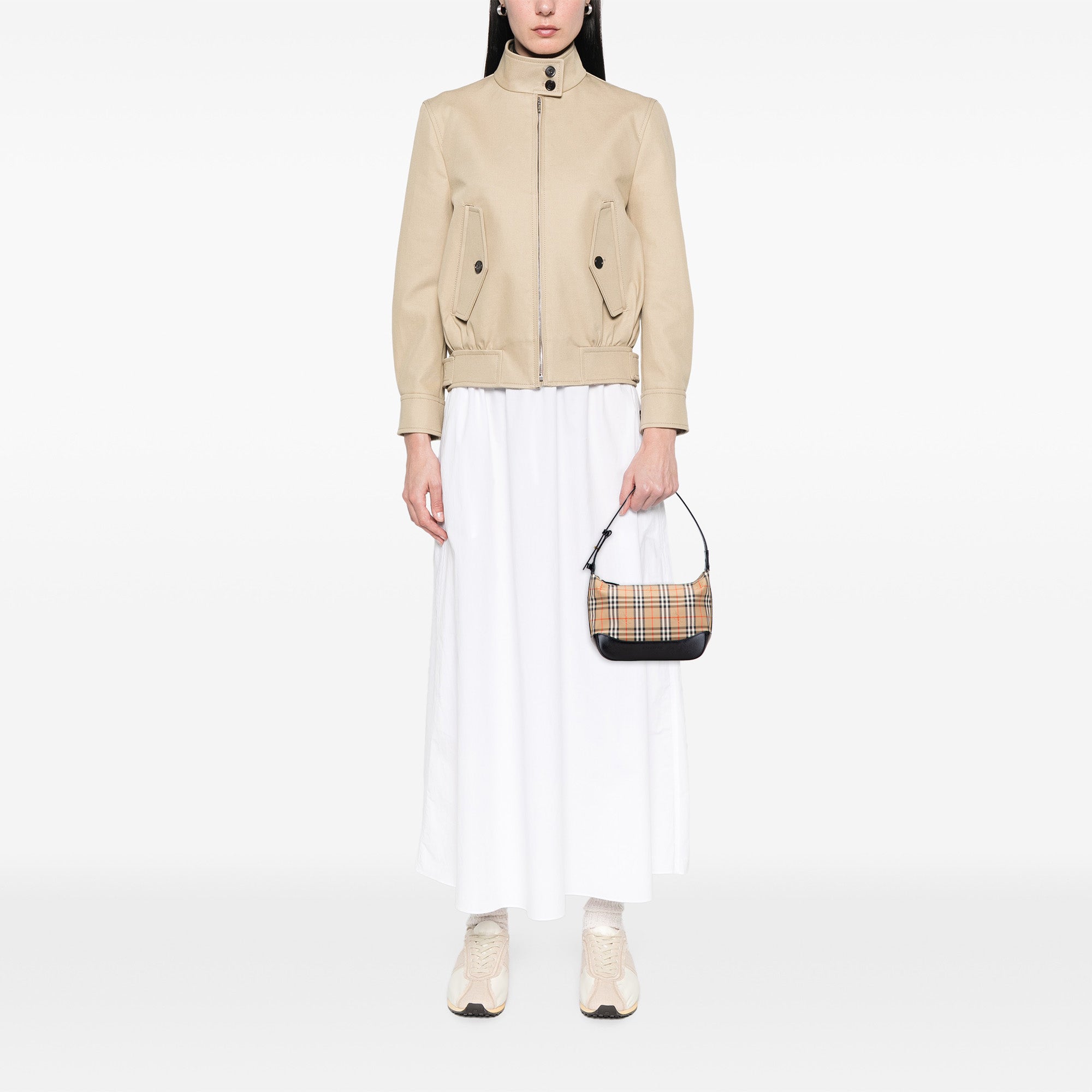 Haymarket Check Canvas Shoulder Bag